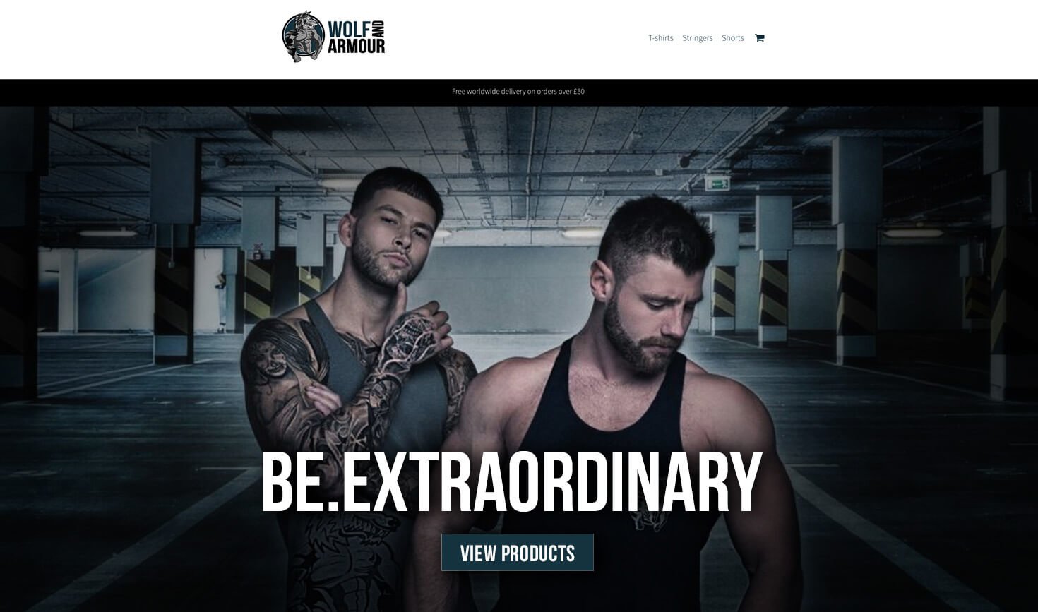 Wolf and Armour Rebrand and Ecommerce Website Redesign